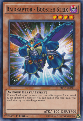 Raidraptor - Booster Strix - MP17-EN008 Common 1st Edition