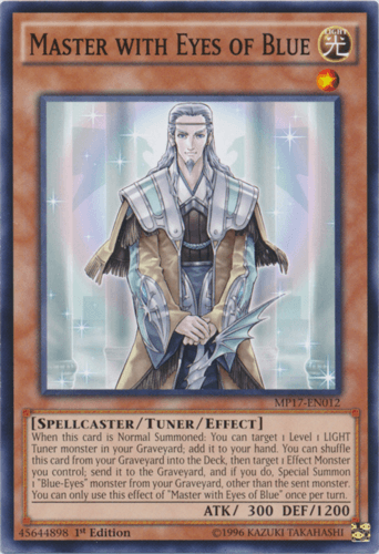 Master with Eyes of Blue - MP17-EN012 Common 1st Edition