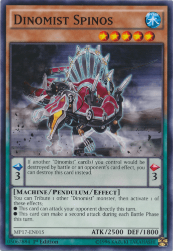Dinomist Spinos - MP17-EN015 Common 1st Edition