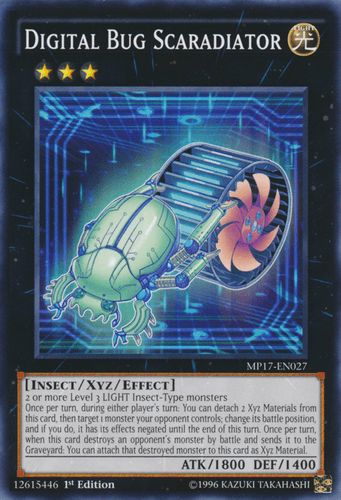 Digital Bug Scaradiator - MP17-EN027 Common 1st Edition