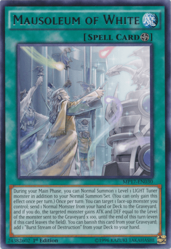 Mausoleum of White - MP17-EN030 Rare 1st Edition