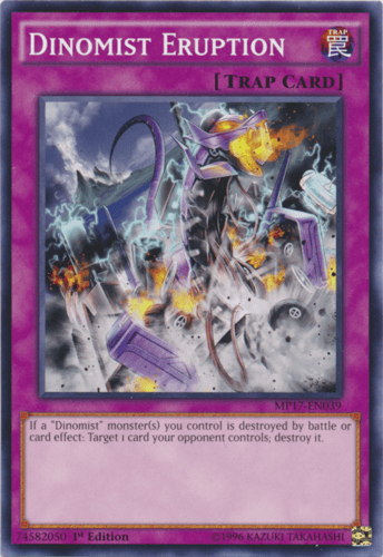 Dinomist Eruption - MP17-EN039 Common 1st Edition
