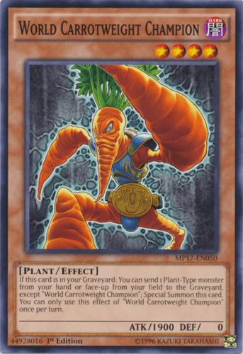World Carrotweight Champion - MP17-EN050 Common 1st Edition
