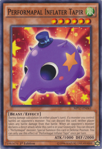 Performapal Inflater Tapir - MP17-EN061 Common 1st Edition
