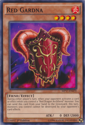 Red Gardna - MP17-EN070 Common 1st Edition