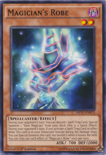 Magician's Robe - MP17-EN073 Common 1st Edition