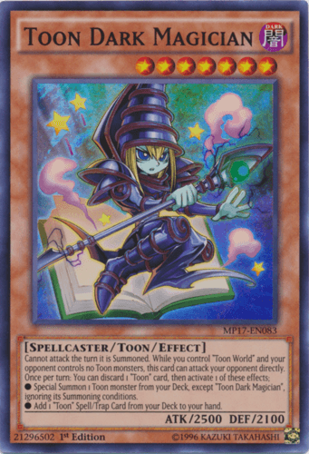 Toon Dark Magician - MP17-EN083 Super Rare 1st Edition