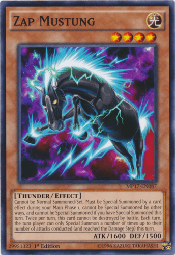 Zap Mustung - MP17-EN087 Common 1st Edition