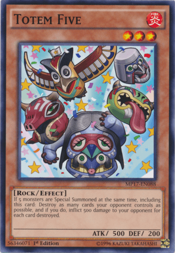Totem Five - MP17-EN088 Common 1st Edition