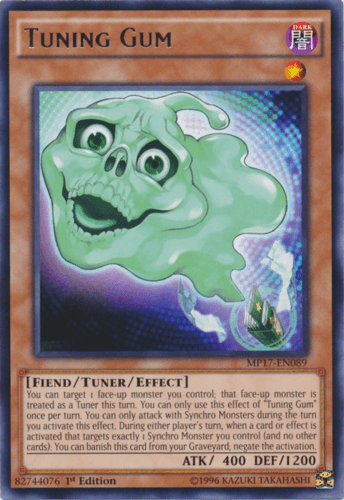 Tuning Gum - MP17-EN089 Rare 1st Edition