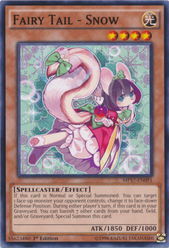 Fairy Tail - Snow - MP17-EN091 Common 1st Edition