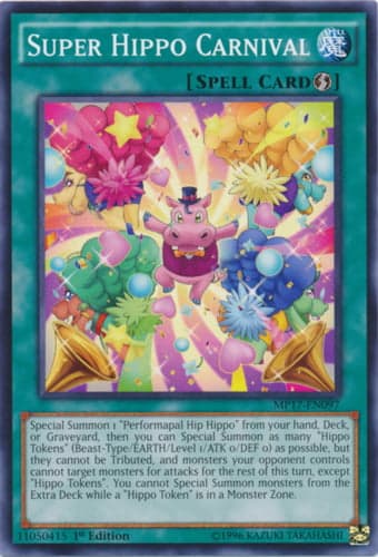 Super Hippo Carnival - MP17-EN097 Common 1st Edition
