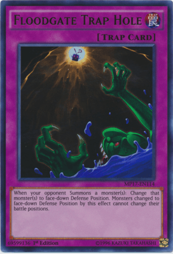 Floodgate Trap Hole - MP17-EN114 Ultra Rare 1st Edition