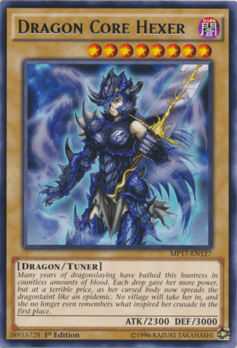Dragon Core Hexer - MP17-EN127 Rare 1st Edition