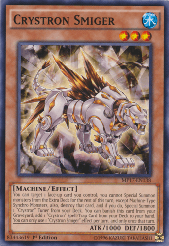 Crystron Smiger - MP17-EN138 Common 1st Edition