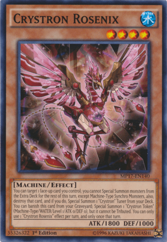 Crystron Rosenix - MP17-EN140 Common 1st Edition