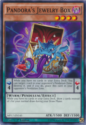 Pandora's Jewelry Box - MP17-EN145 Common 1st Edition