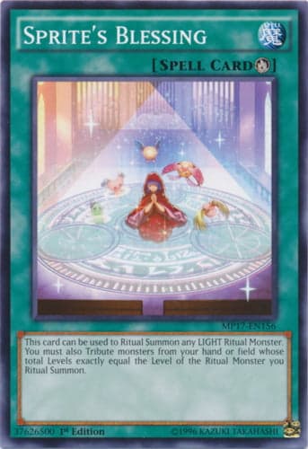 Sprite's Blessing - MP17-EN156 Common 1st Edition