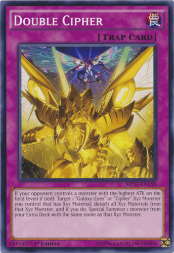 Double Cipher - MP17-EN158 Common 1st Edition
