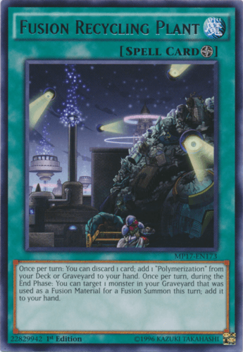Fusion Recycling Plant - MP17-EN173 Rare 1st Edition