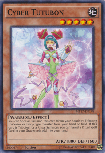 Cyber Tutubon - MP17-EN178 Common 1st Edition