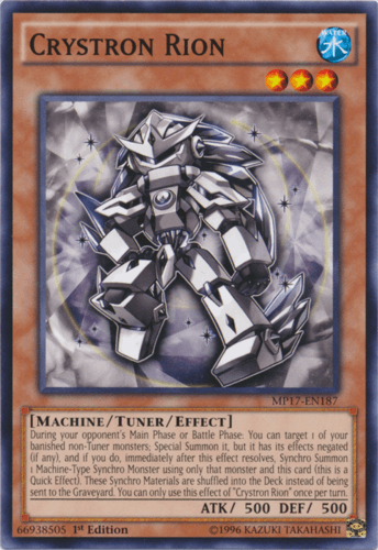 Crystron Rion - MP17-EN187 Common 1st Edition