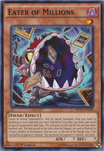 Eater of Millions - MP17-EN196 Common 1st Edition
