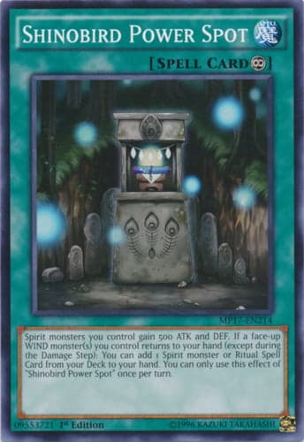 Shinobird Power Spot - MP17-EN214 Common 1st Edition
