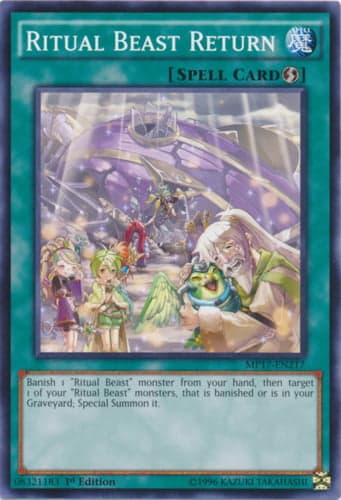 Ritual Beast Return - MP17-EN217 Common 1st Edition