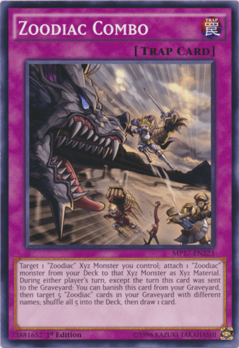 Zoodiac Combo - MP17-EN223 Common 1st Edition