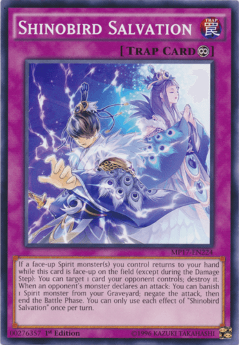 Shinobird Salvation - MP17-EN224 Common 1st Edition