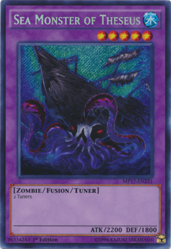 Sea Monster of Theseus - MP17-EN231 Secret Rare 1st Edition
