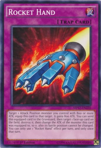 Rocket Hand - MP17-EN235 Common 1st Edition