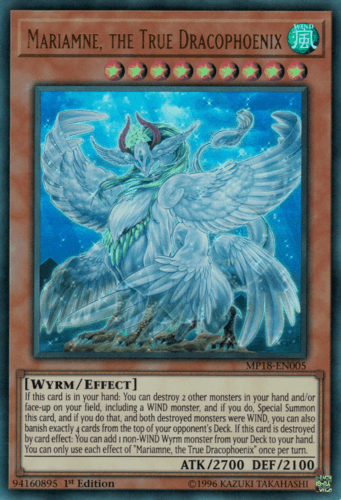 Mariamne, the True Dracophoenix - MP18-EN005 Ultra Rare 1st Edition