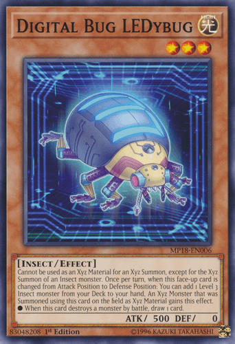 Digital Bug LEDybug - MP18-EN006 Common 1st Edition