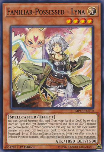 Familiar-Possessed - Lyna - MP18-EN010 Common 1st Edition