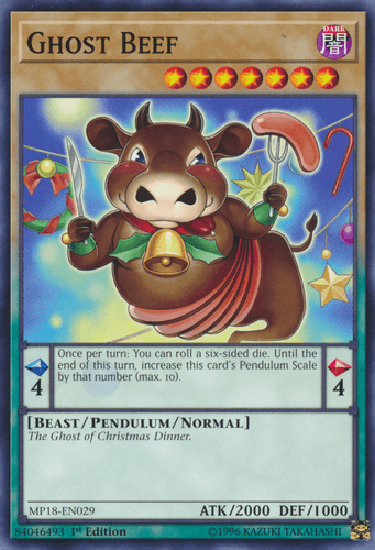 Ghost Beef - MP18-EN029 Common 1st Edition