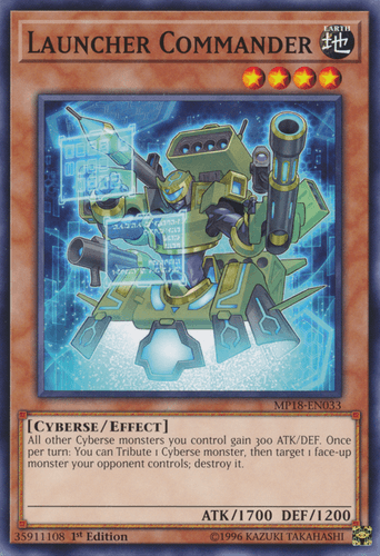 Launcher Commander - MP18-EN033 Common 1st Edition