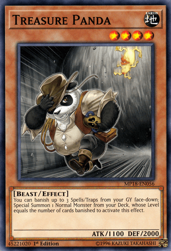 Treasure Panda - MP18-EN056 Common 1st Edition