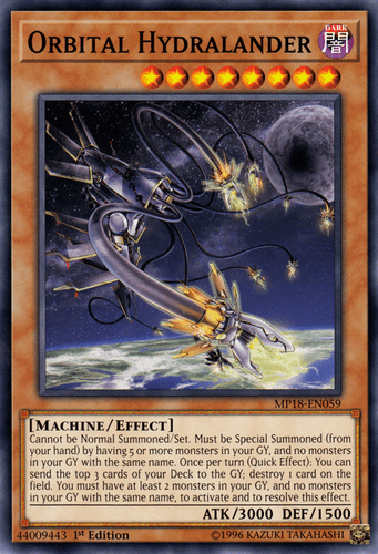 Orbital Hydralander - MP18-EN059 Common 1st Edition