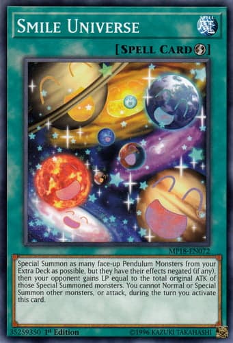 Smile Universe - MP18-EN072 Common 1st Edition