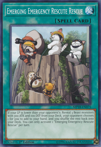 Emerging Emergency Rescute Rescue - MP18-EN075 Common 1st Edition