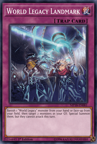 World Legacy Landmark - MP18-EN081 Common 1st Edition
