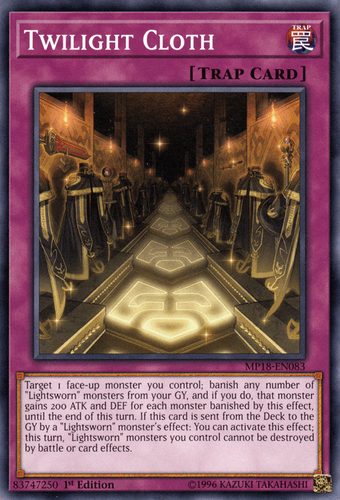 Twilight Cloth - MP18-EN083 Common 1st Edition