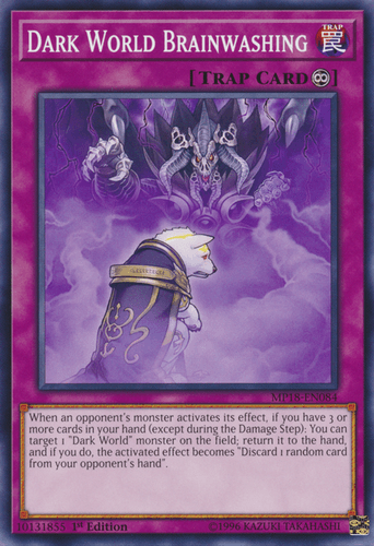 Dark World Brainwashing - MP18-EN084 Common 1st Edition