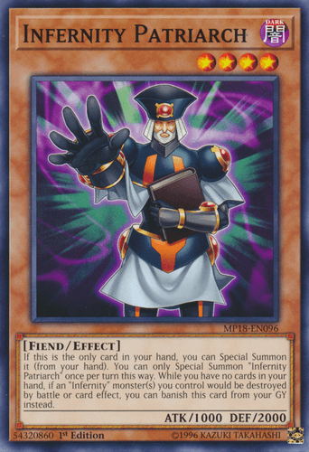 Infernity Patriarch - MP18-EN096 Common 1st Edition