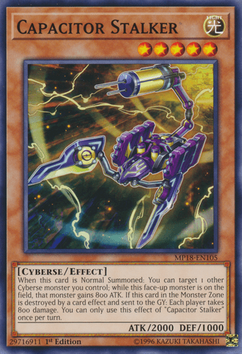 Capacitor Stalker - MP18-EN105 Common 1st Edition