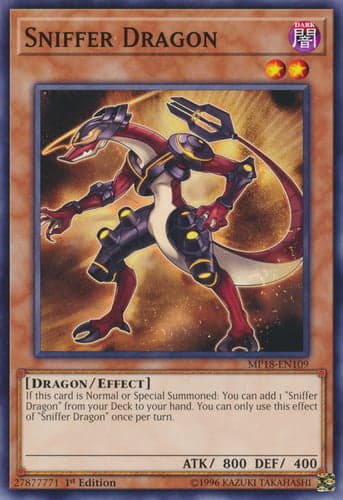 Sniffer Dragon - MP18-EN109 Common 1st Edition