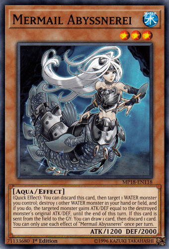 Mermail Abyssnerei - MP18-EN118 Common 1st Edition
