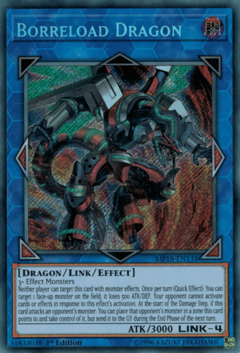 Borreload Dragon - MP18-EN131 Secret Rare 1st Edition